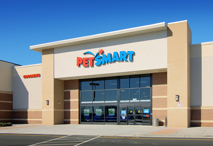 PetSmart store front
